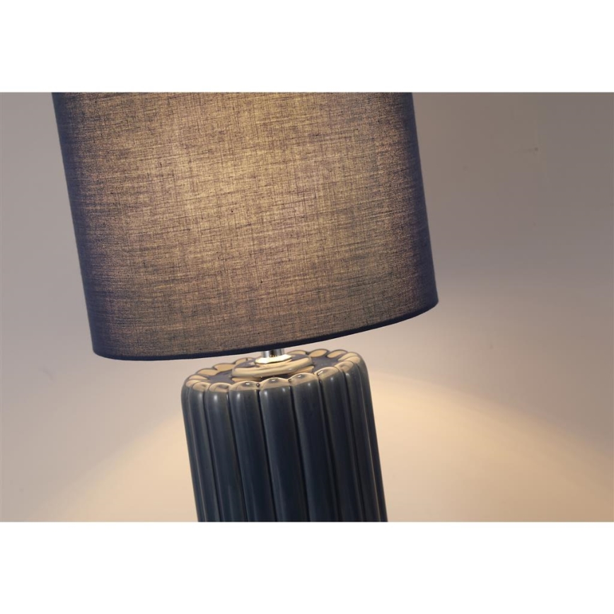 Searchlight - Tafellamp GROOVE 1xE14/60W/230V blauw