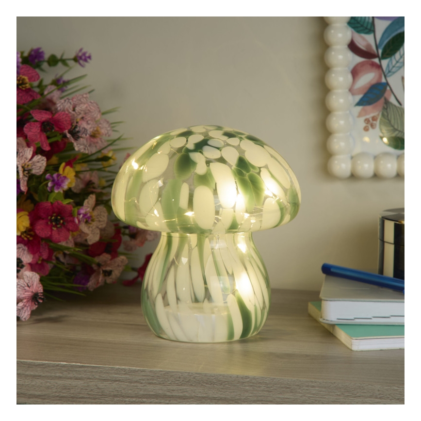 Searchlight - Lampe de table LED AMELIA LED/0,2W/230V verte