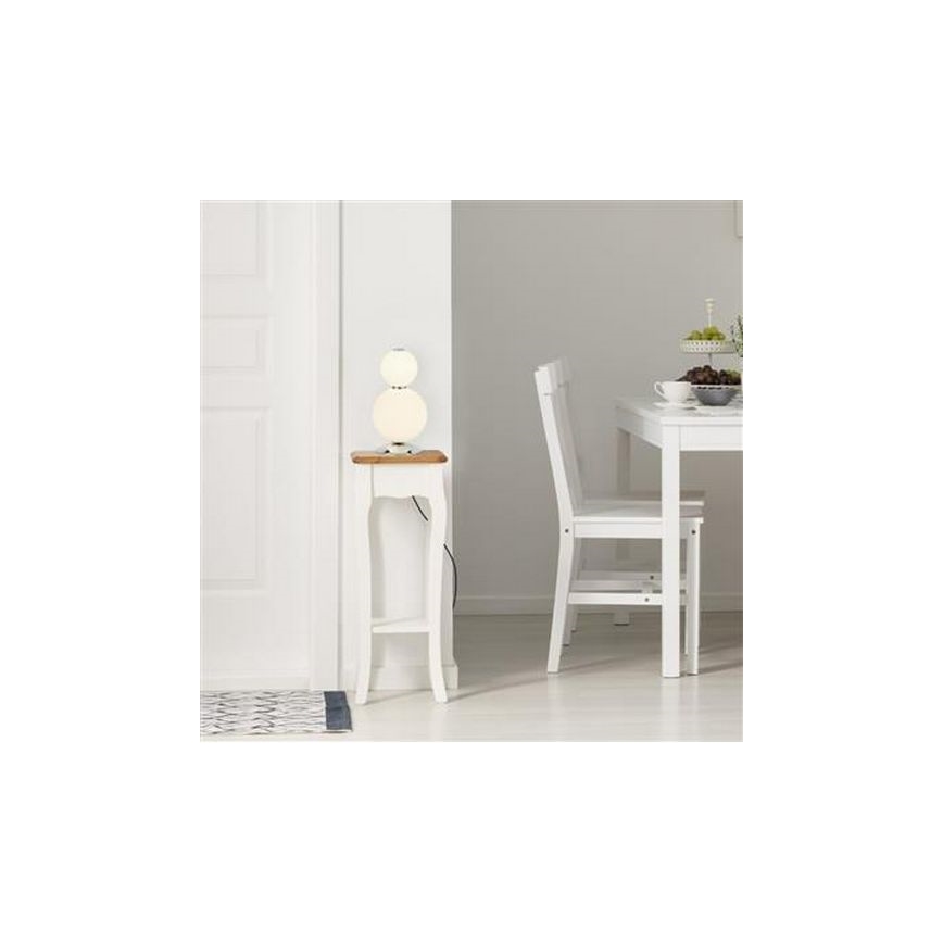 Searchlight - LED Tafel Lamp SNOWBALL LED/15W/230V