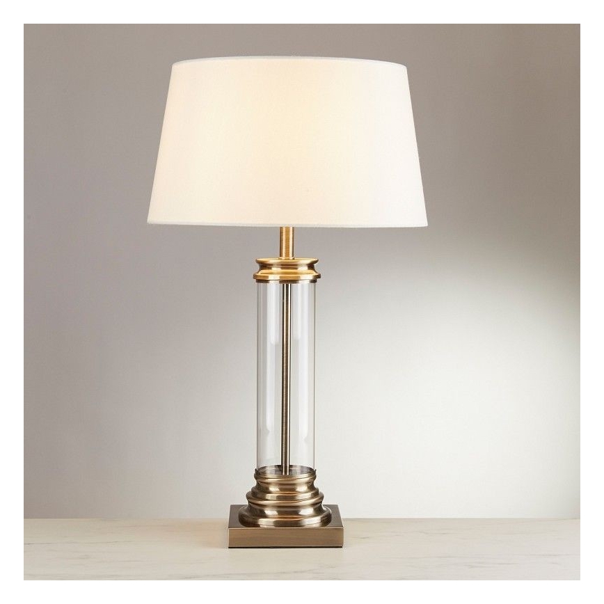 Searchlight - Lampe de table PEDESTAL 1xE27/60W/230V