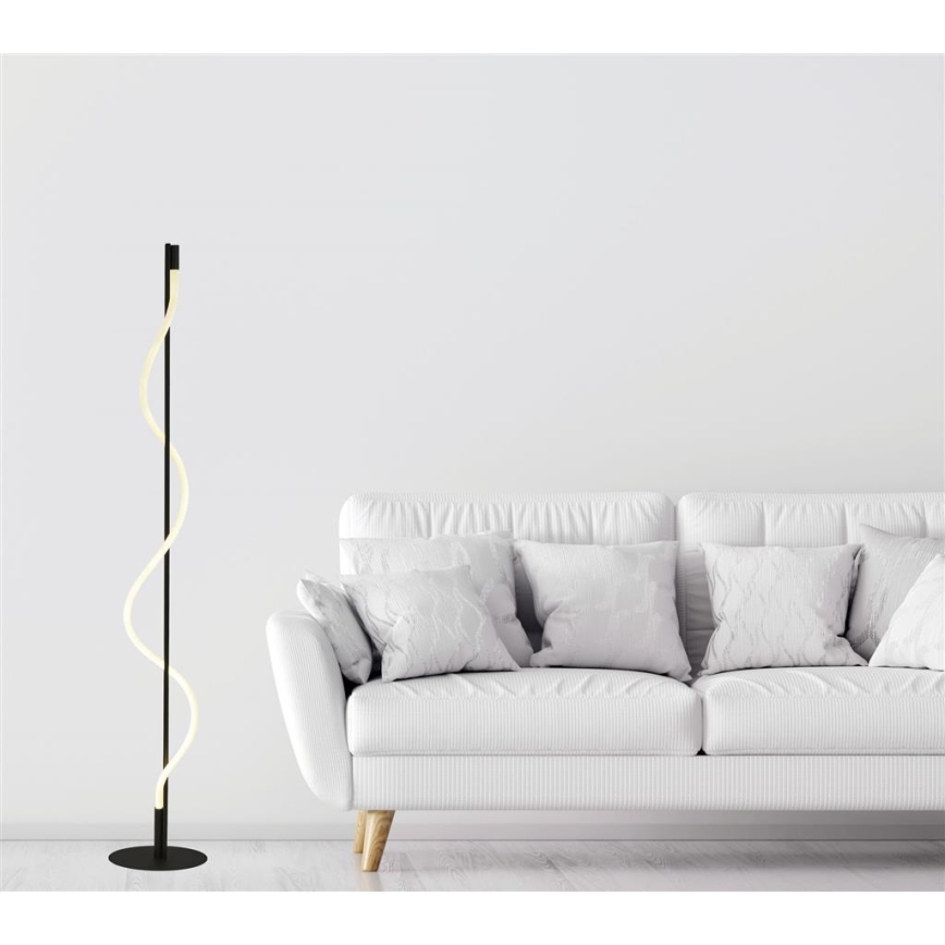 Searchlight - Dimbare LED Staande lamp REMY LED/20W/230V zwart