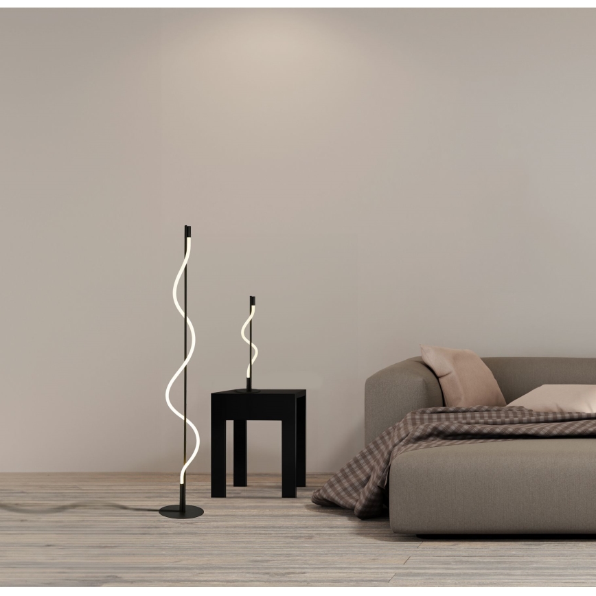 Searchlight - Dimbare LED Staande lamp REMY LED/20W/230V zwart