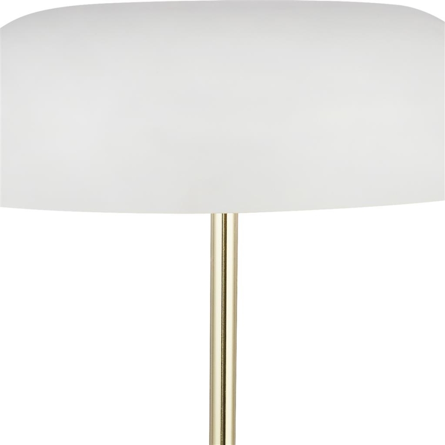 Searchlight - Lampe de table HANOVER 2xE14/7W/230V blanc/doré