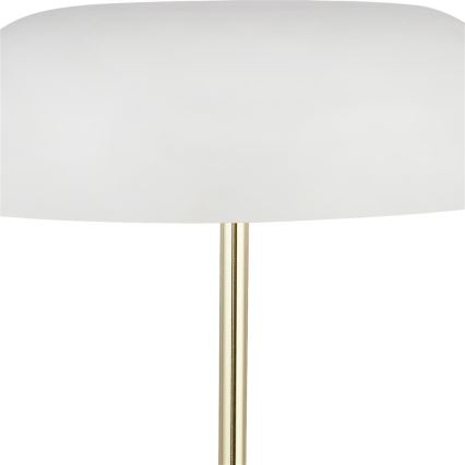 Searchlight - Tafellamp HANOVER 2xE14/7W/230V wit/goud