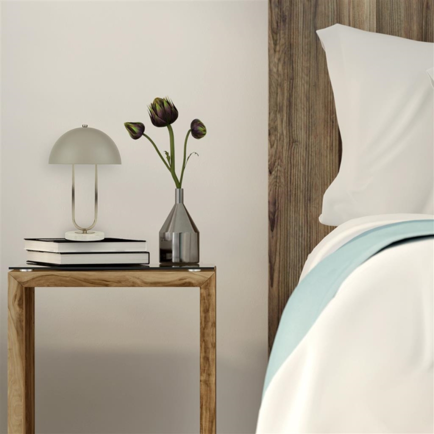 Searchlight - Lampe de table DOME 1xG9/7W/230V argent