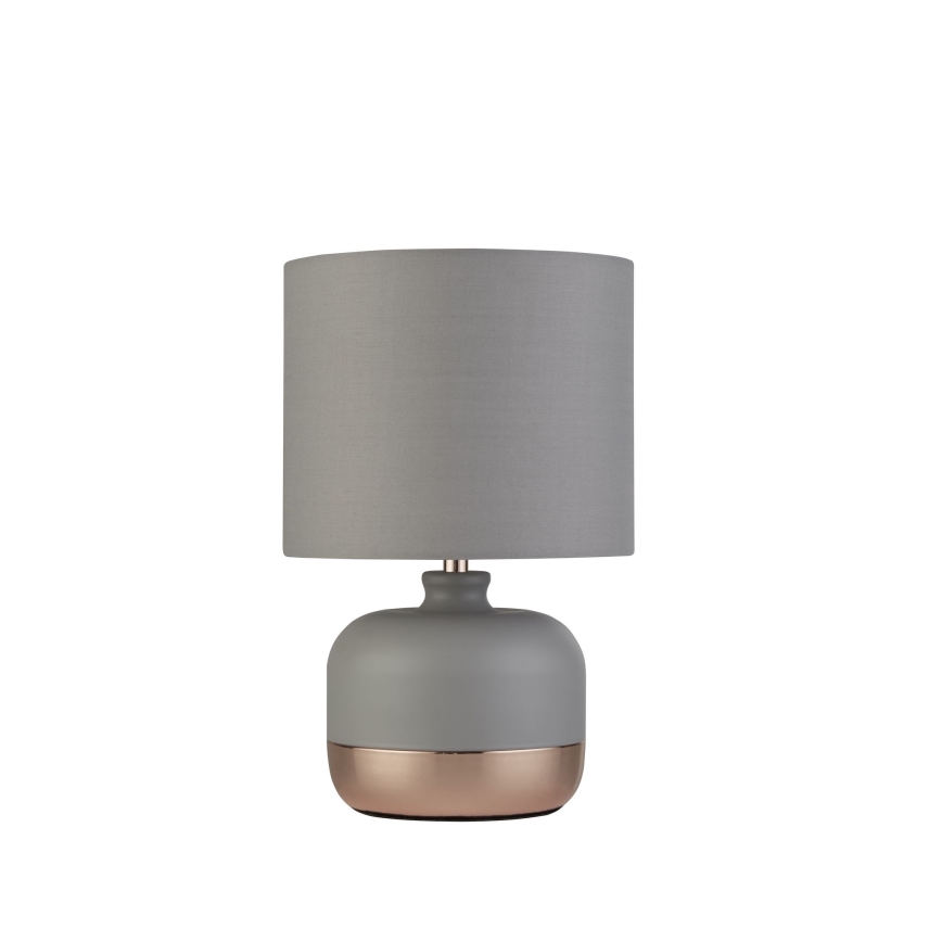 Searchlight - Tafellamp 1xE14/7W/230V grijs