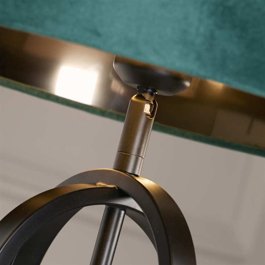 Searchlight - Tafellamp CHIC 1xE27/60W/230V groen