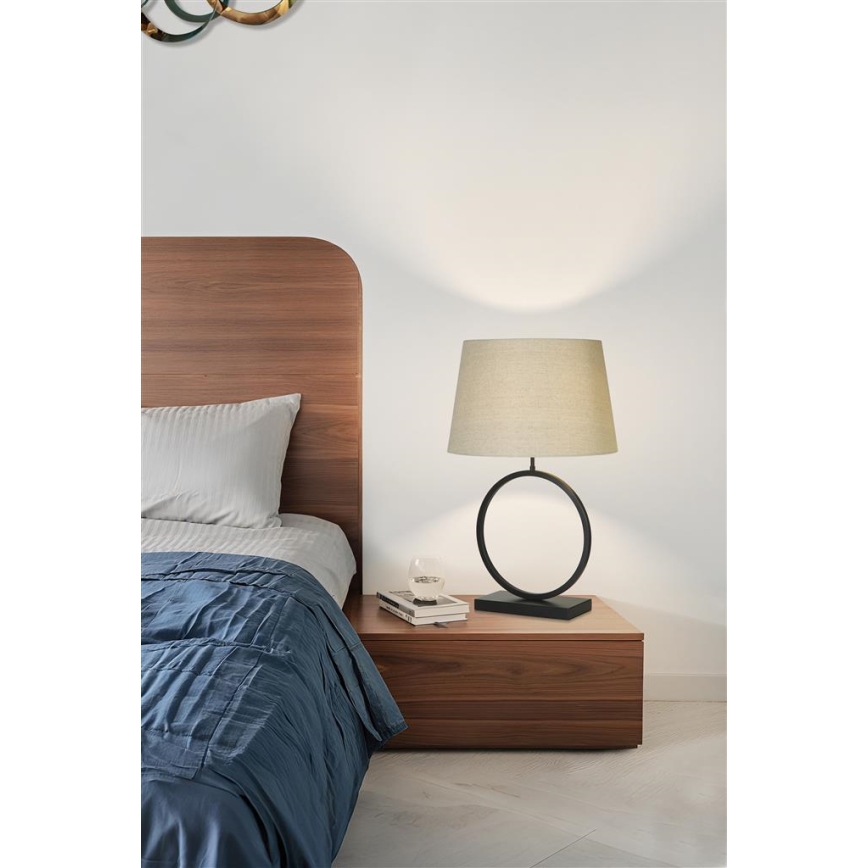 Searchlight - Lampe de table ELEGANT 1xE27/60W/230V crème