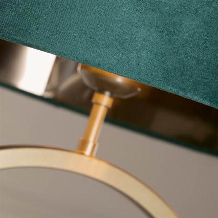 Searchlight - Lampe de table ELEGANT 1xE27/60W/230V verte