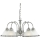 Searchlight - Hanglamp aan een ketting AMERICAN DINER 5xE14/60W/230V glanzend chroom