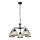Searchlight - Hanglamp aan een ketting BISTRO 5xE27/60W/230V zwart