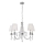 Searchlight - Hanglamp aan een ketting PORTICO 5xG9/33W/230V glanzend chroom