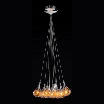 Searchlight - Hanglamp aan een koord 10xG4/20W/230V goud