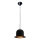 Searchlight - Hanglamp aan een koord 1xE27/60W/230V zwart