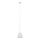 Searchlight - Hanglamp aan een koord METAL 1xE27/60W/230V diameter 28 cm wit