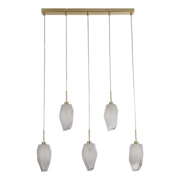 Searchlight - Hanglamp aan kabel ROCKY 5xG9/33W/230V