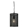 Searchlight - Hanglamp aan ketting FISHNET 1xE27/60W/230V zwart