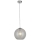 Searchlight - Hanglamp aan koord BALL 1xE27/60W/230V chroom glans