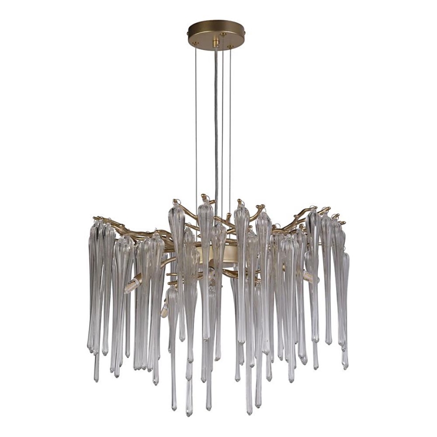 Searchlight - Kroonluchter met kabel HERITAGE 5xG9/33W/230V