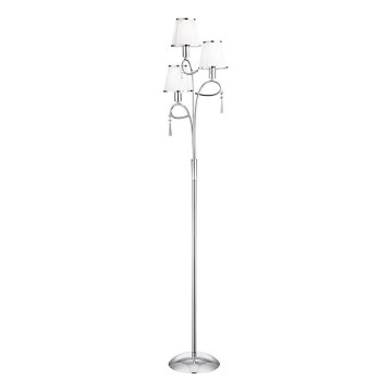 Searchlight - Lampadaire SIMPLICITY 3xE14/60W/230V chrome brillant