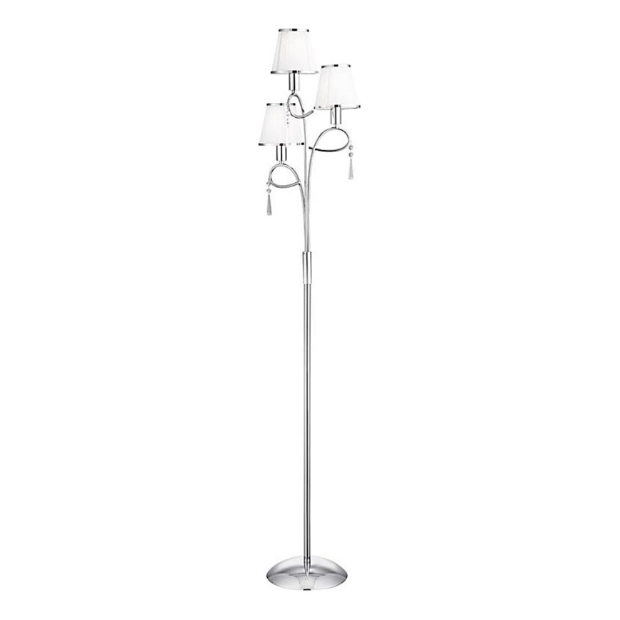 Searchlight - Lampadaire SIMPLICITY 3xE14/60W/230V chrome brillant