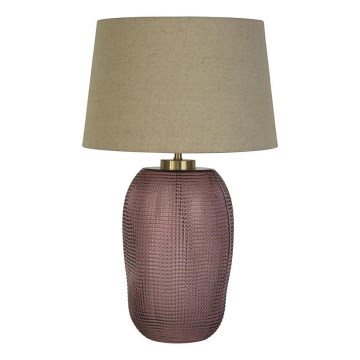 Searchlight  - Lampe de table AMETHYST 1xE27/60W/230V