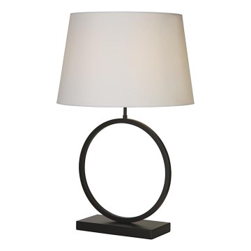 Searchlight - Lampe de table ELEGANT 1xE27/60W/230V blanche