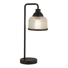 Searchlight - Lampe de table HIGHWORTH 1xE27/60W/230V noir