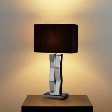 Searchlight - Lampe de table MIRROR 1xE27/60W/230V