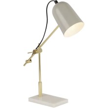 Searchlight - Lampe de table ODYSSEY 1xE14/60W/230V gris