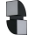 Searchlight - LED buitenwandlamp DAKOTA 2xLED/4W/230V IP44