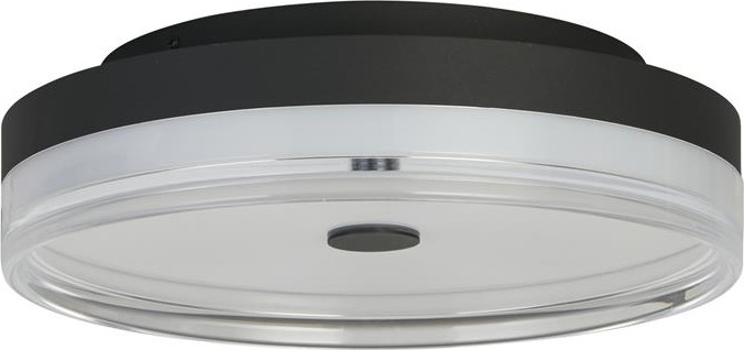 Searchlight - LED-plafondlamp CYPRUS LED/21W/230V Ø 30 cm zwart