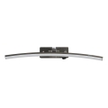 Searchlight - LED-schilderijlamp SANTORINI LED/10,88W/230V zilverkleurig