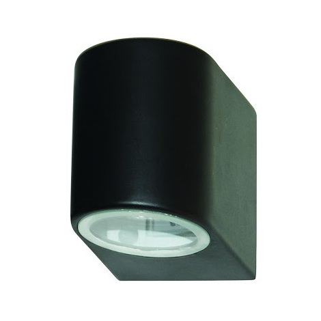 Searchlight - LED Wandlamp voor buiten LEDO 1xGU10/3W/230V IP44 zwart