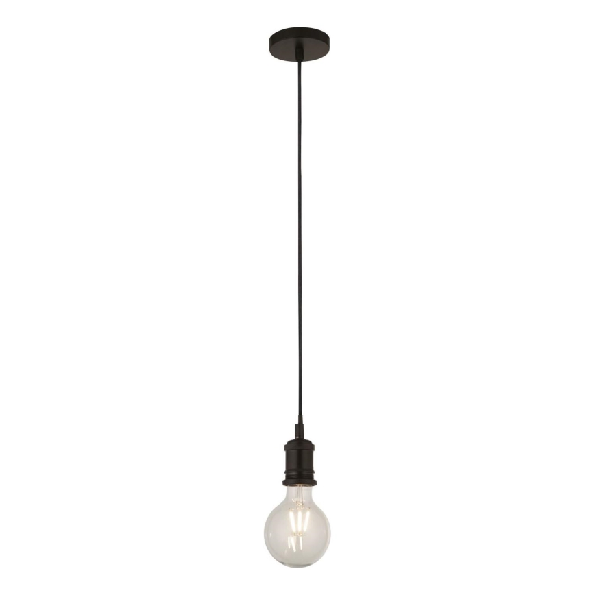 Searchlight - Lustre sur câble SUSPENSION 1xE27/60W/230V noir