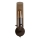 Searchlight - Muurlamp SWEDEN 1xE27/60W/230V bruin/rookglas