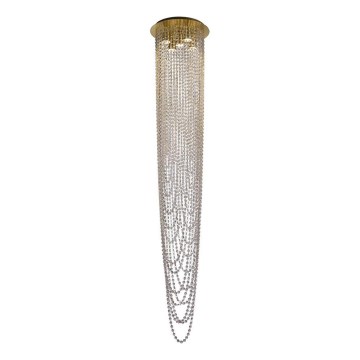 Searchlight - Opbouwkroonluchter SWOOP 5xGU10/50W/230V
