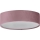 Searchlight - Plafondlamp DRUM 3xE27/60W/230V roze