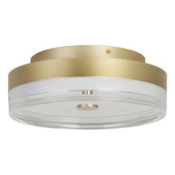 Searchlight - Plafonnier LED CYPRUS LED/21W/230V Ø 30 cm doré