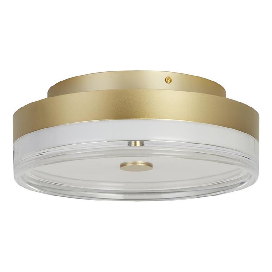 Searchlight - Plafonnier LED CYPRUS LED/21W/230V Ø 30 cm doré