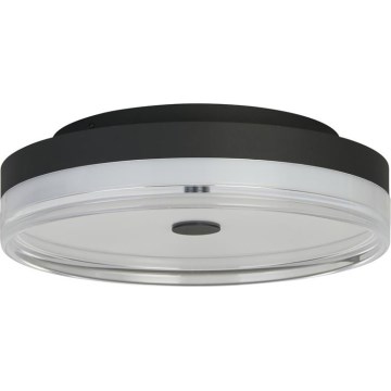 Searchlight - Plafonnier LED CYPRUS LED/29W/230V Ø 40 cm noir