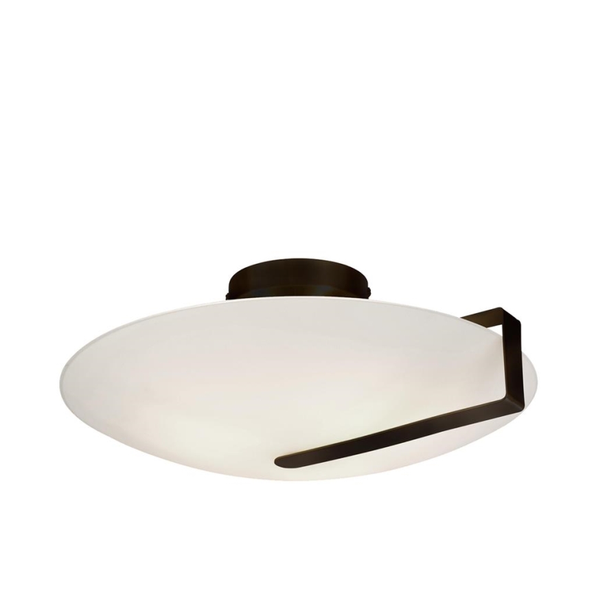 Searchlight - SUNDIAL plafondlamp 3xE27/40W/230V zwart