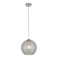 Searchlight - Suspension fil BALL 1xE27/60W/230V chrome brillant