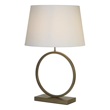 Searchlight - Tafellamp ELEGANT 1xE27/60W/230V wit