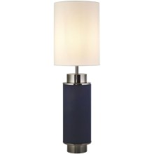 Searchlight - Tafellamp FLASK 1xE27/60W/230V blauw