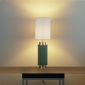 Searchlight - Tafellamp FLASK 1xE27/60W/230V groen