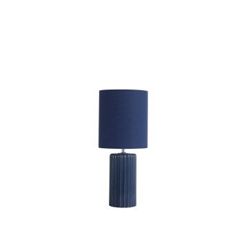Searchlight - Tafellamp GROOVE 1xE14/60W/230V blauw