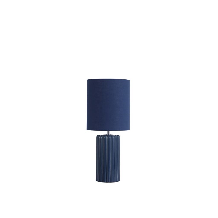 Searchlight - Tafellamp GROOVE 1xE14/60W/230V blauw