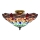 Searchlight - Tiffany plafondlamp DRAGONFLY 3xE14/40W/230V