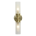 Searchlight - Wandlamp IMPERIAL 2xG9/33W/230V messing